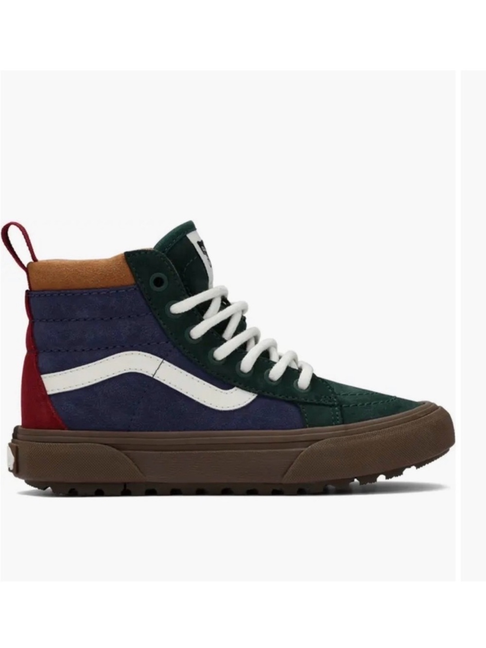 VANS KIDS MTE SK8-HI INSULATED SNEAKER - COLOR BLOCK MULTI/GUM - kids 12